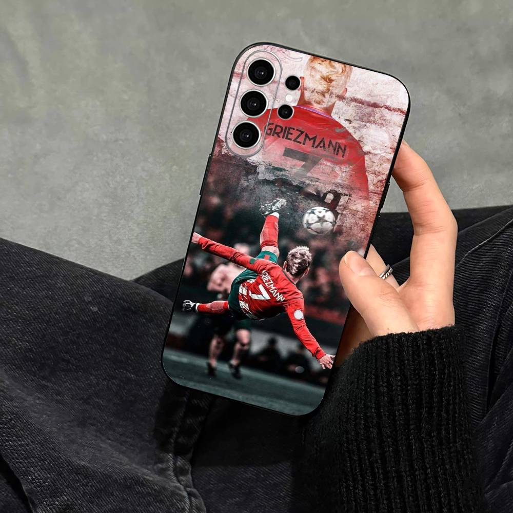 A-Antoine Griezmann Phone Case For Samsung S25,S24,S21,S22,S23,S30,Ultra,S20,Plus,Fe,Note,10,9,5G Black Cover Samsung S23plus5G