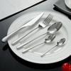 Premium Western Dinnerware Set: Elegant 304 Stainless Steel Knife, Fork & Spoon for Hotel, Restaurant, Wedding, and Home Use.
