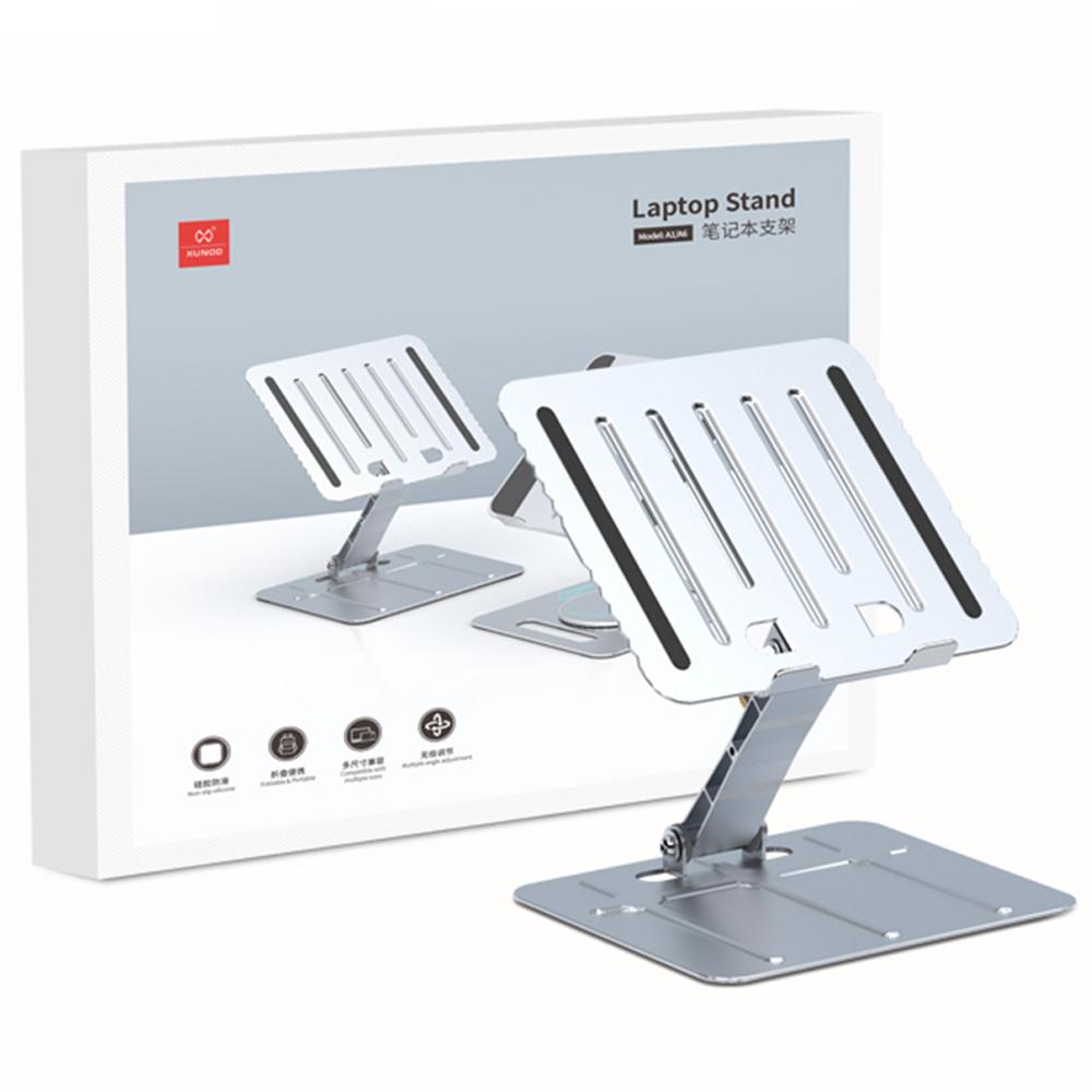 

XUNDD A1 Підставка для ноутбука з охолодженням, регульований кут нахилу, складана, кронштейн для ноутбука
