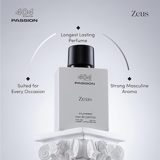 Bold Care Zeus Classic Perfume for Men - Timeless Elegance and Grace - 100 Ml