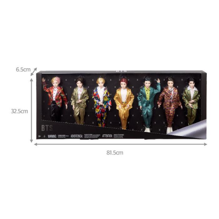 BTS OFICJALNY zestaw lalek BTS Fashion Doll dla 7 członków