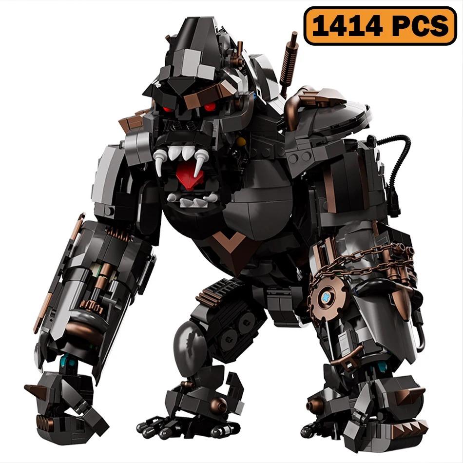 MOC Wizard Cat Magic Animal Building Blocks Set Educational DIY Toys for Adult Bricks Toy Models Christmas Halloween Gifts
