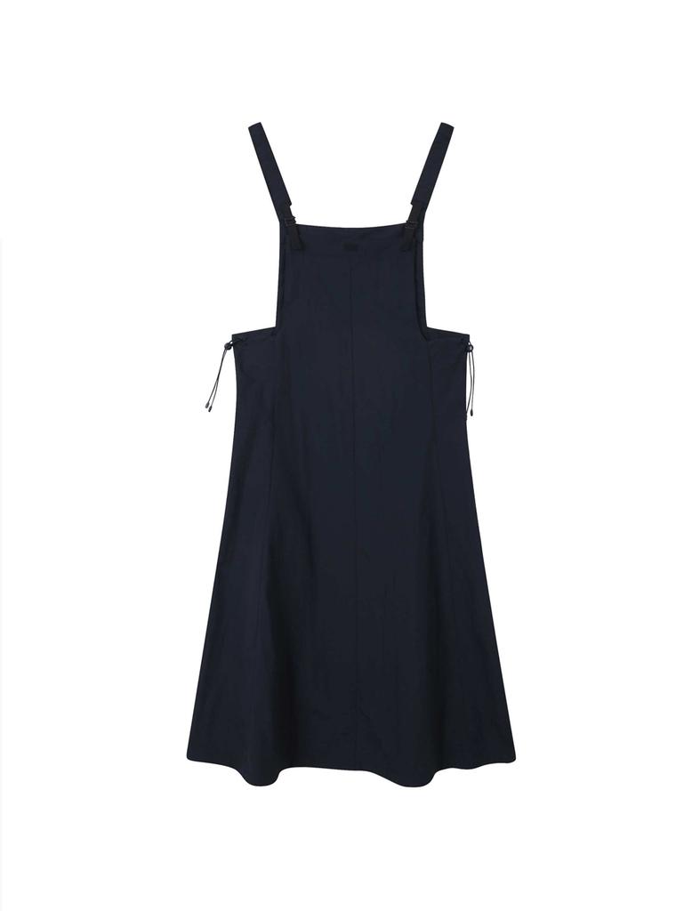 Enbiei Sleeveless Woven Dress Dark Navy
