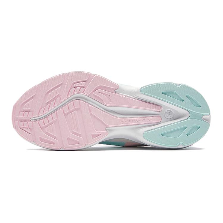 Anta Kids Comfortable Low-Top Running Shoes Kids sneaker White Blue Pink 322435502-4
