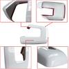 YOUNGERCAR Mirror Cover Fit for 2021 2022 2023 2024 2025 Ford F150 F-150 Mirror Covers Without Turn Signal Hole Oxford White
