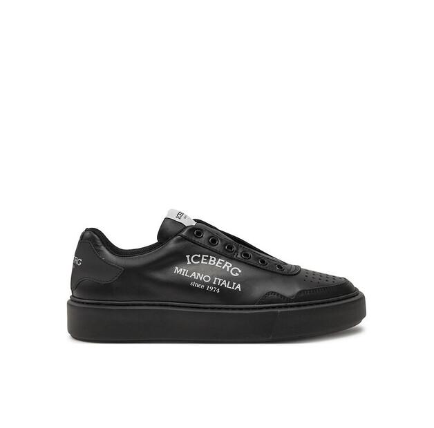 Мужские кроссовки Iceberg Iu1701 чёрные