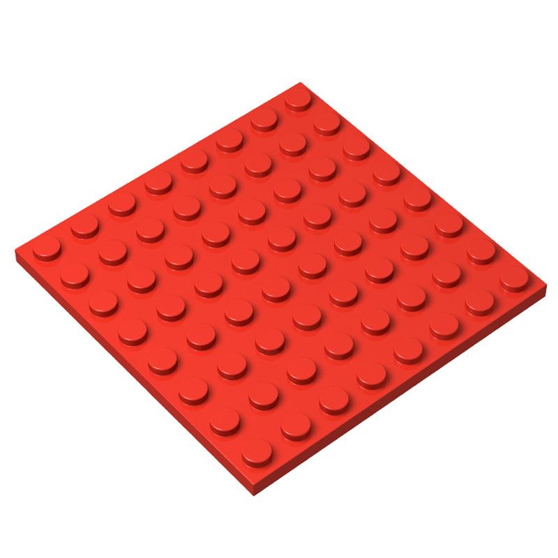 12PCS PLATE 8x8 Compatible with 41539 Self-Locking Bricks Building Blocks Toys Accessories