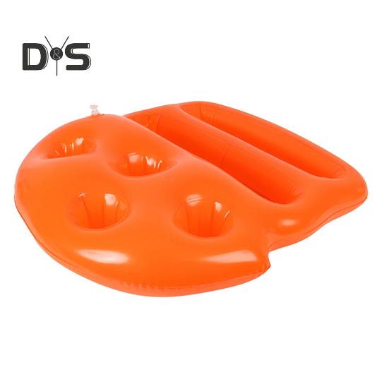 Nadmuchiwany basenowy pojemnik na napoje Pływający uchwyt na napoje Taca do serwowania Chłodny uchwyt na napoje z lodem na letnie akcesoria do basenu plażowego