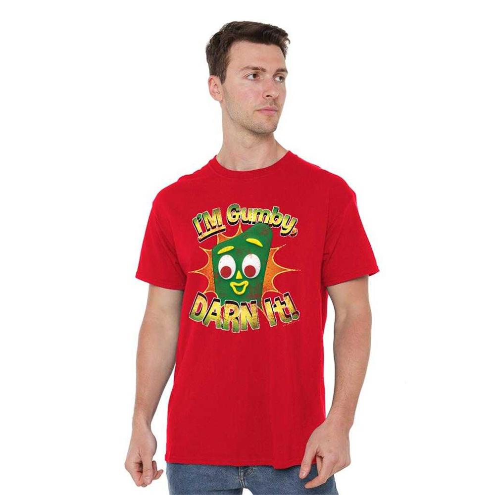 Gumby Unisex Adult Darn It T-Shirt