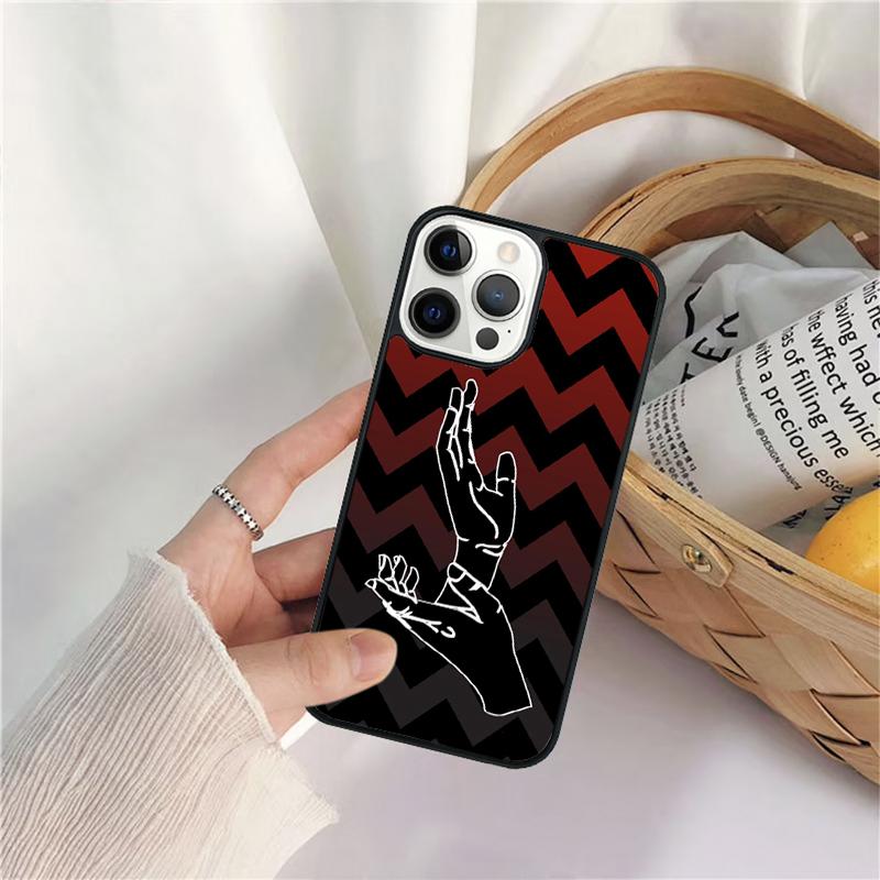 Twin Peaks poster Phone Case For iPhone 17 Air 16 15 14 11 12 13 Pro  MAX Plus coque Cover Shell