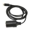 Adaptér Typ C na zapalovač cigaret 4,9 stopy dlouhý 15V3A 45W Stabilní výstup Kabel USB C na zapalovač pro