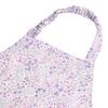 COLORFUL CANDY STYLE Apron Floral Mist Set of 2 Girls Cute Kids Apron Bandana Set Elastic Kids Apron Stylish Toddler Elementary School Cute Elementary