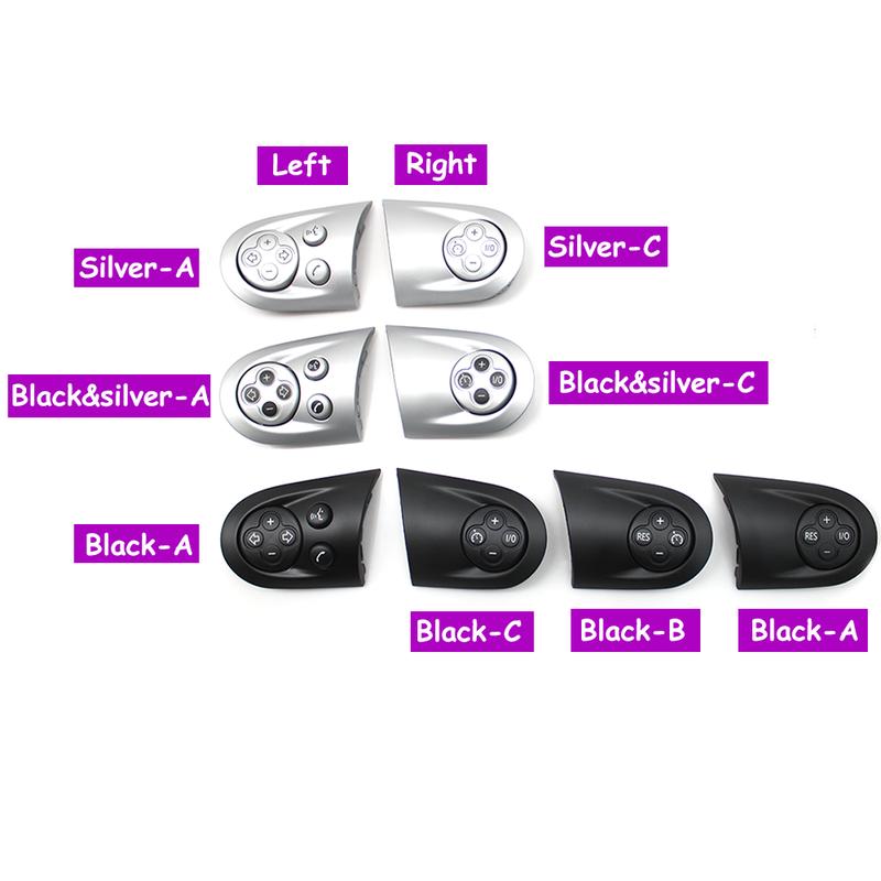 R55 R56 R57 R58 R59 R60 R61 Car Steering Wheel Multifunction Cruise Control Switch Button Assembly For BMW Mini Cooper Paceman