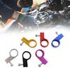 Insulated Metal Fuel Line Clamps Auto Clamp Cable Clamp Tube Holder Engine Modification Clamp Upgrades for Wiring/Hoses
