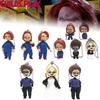 Chucky Bride Doll Toy Figure Keychain Pendant Decoration 5 Ghost Dolls With Bobbleheads 6cm Height