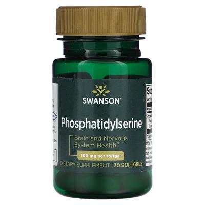 Phosphatidylserine, 100Mg, 30 Softgels