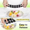 5PCS with Lid Ice Cube Tray Reusable Ice Maker Molds Durable Ice Cube Mold  Coffee