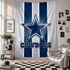 Dallas Cowboys Wandteppich Heimdekoration Wandbehang Tuch für Schlafzimmer Wohnzimmer Hintergrund