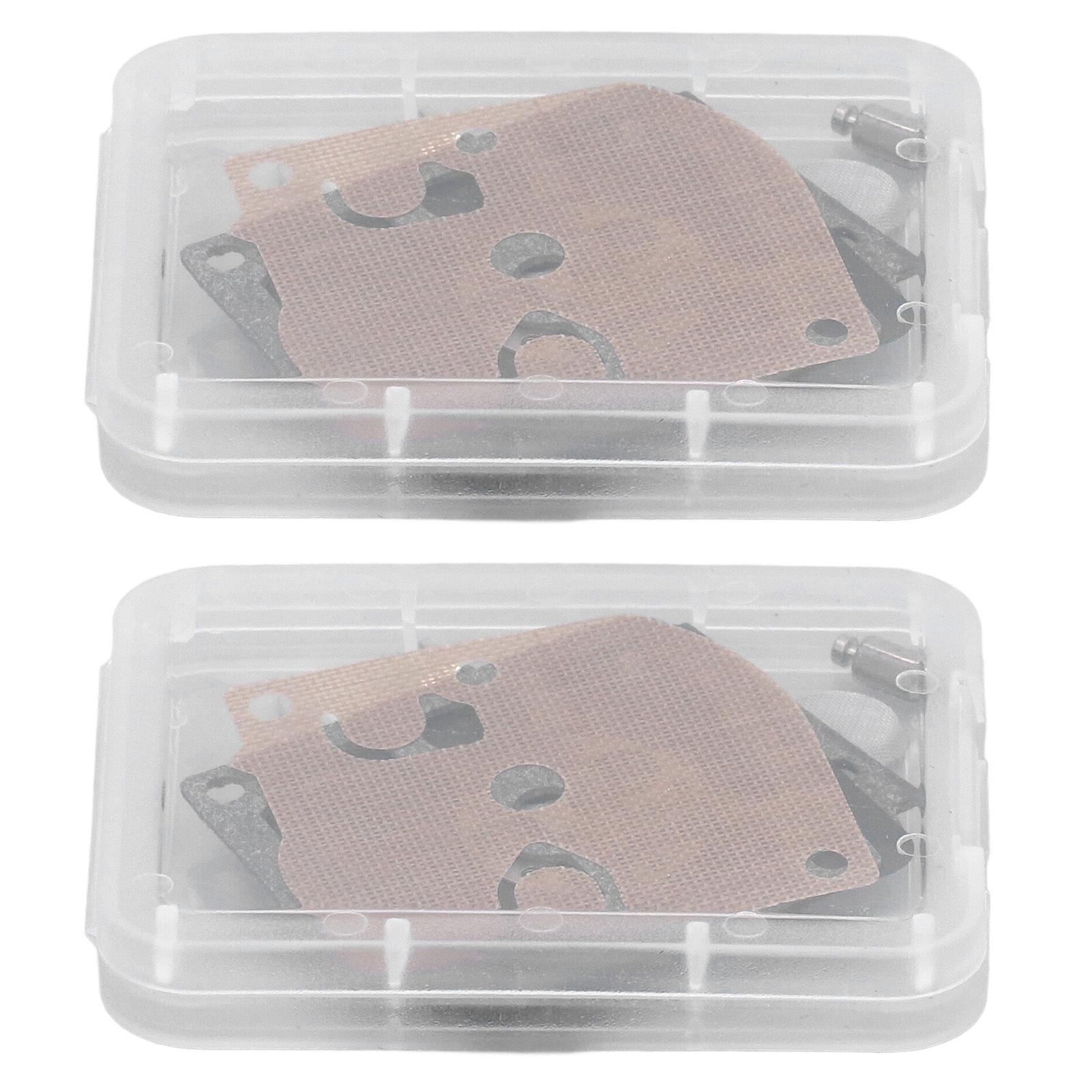 

2 комплекта карбюратора RB-40, ремонтный комплект для ремонта садовой бензопилы для STIHL FS350 FS400 FS450