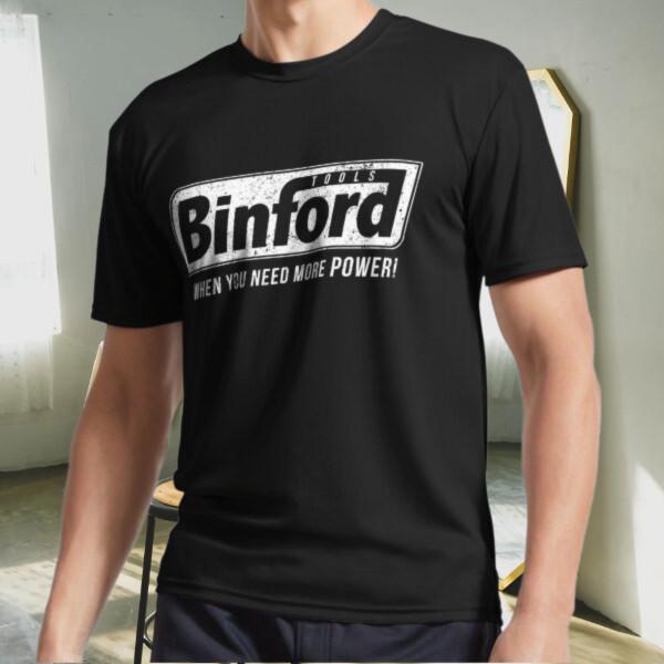 New Shirt BINFORD TOOLS Company Active Logo T-Shirt Funny Size S to 5XL S