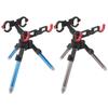 Triangle Fishing Rod Support Adjustable Foldable Fishing Pole Holder Portable Multifunctional for Outdoor Fishing