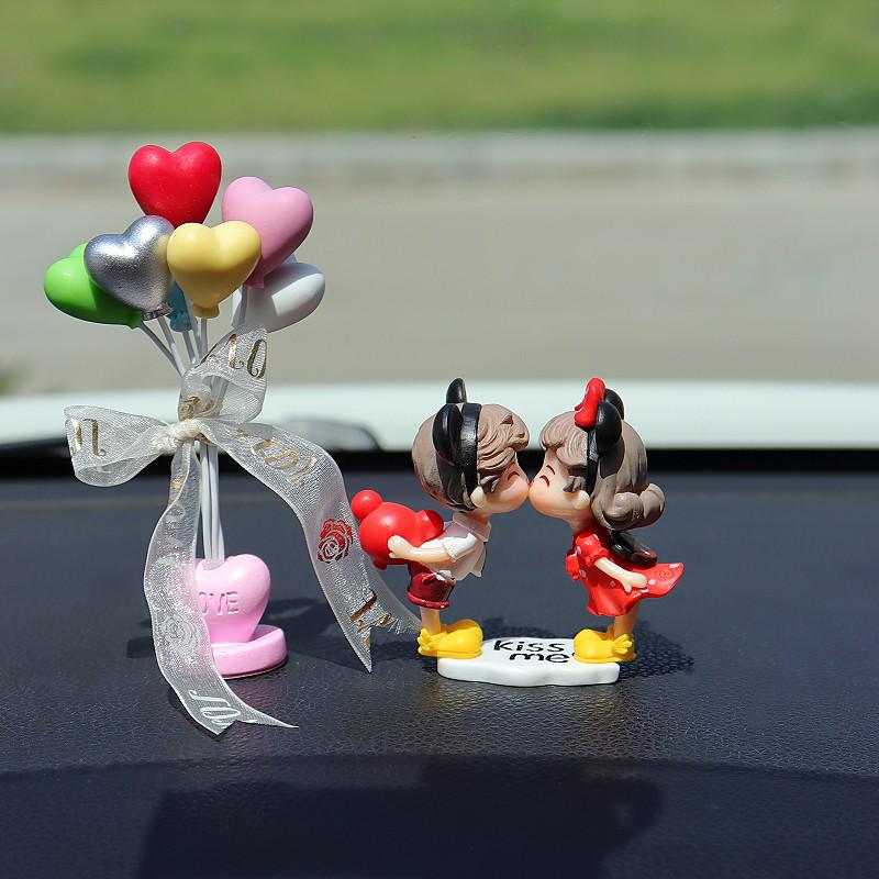 Rozkošné dekorace zpětného zrcátka do interiéru auta pro ženy