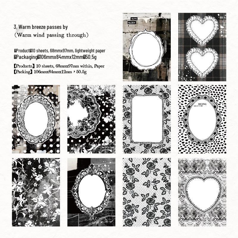 DIY Retro Washi Tape River Crossing Series: Mixed Pack for Journals, Collages & Sticky Notes
