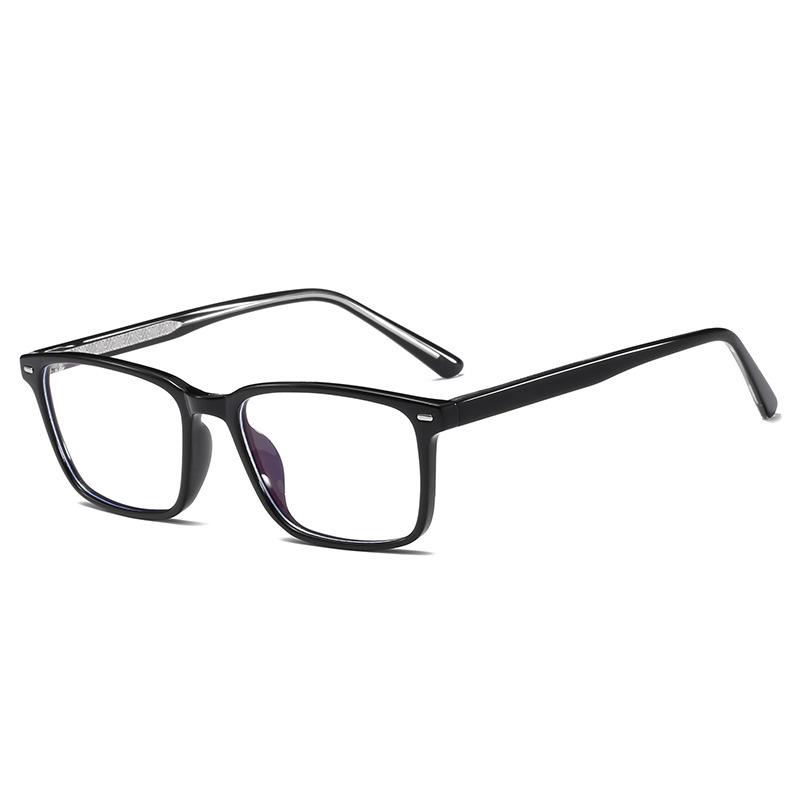 2026 Fashion Classic Retro Square Men's and Women's Eyeglass Frame Casual Business Anti Blue Light Optical Prescription Glasses