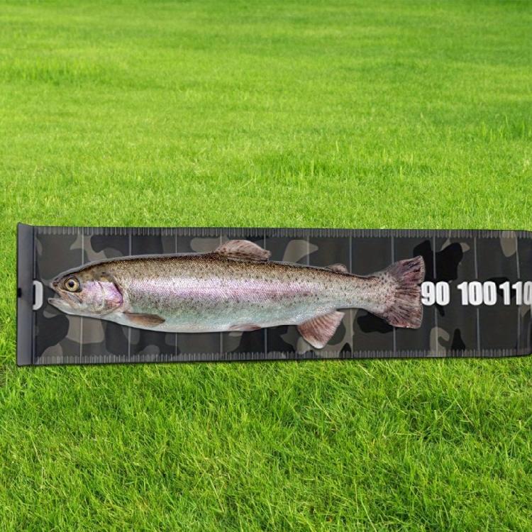 Fishing Essential Portable Fish Ruler Measurement Tool for Anglers Fishing Tape Measure Saltwater Fish Measuring Tape