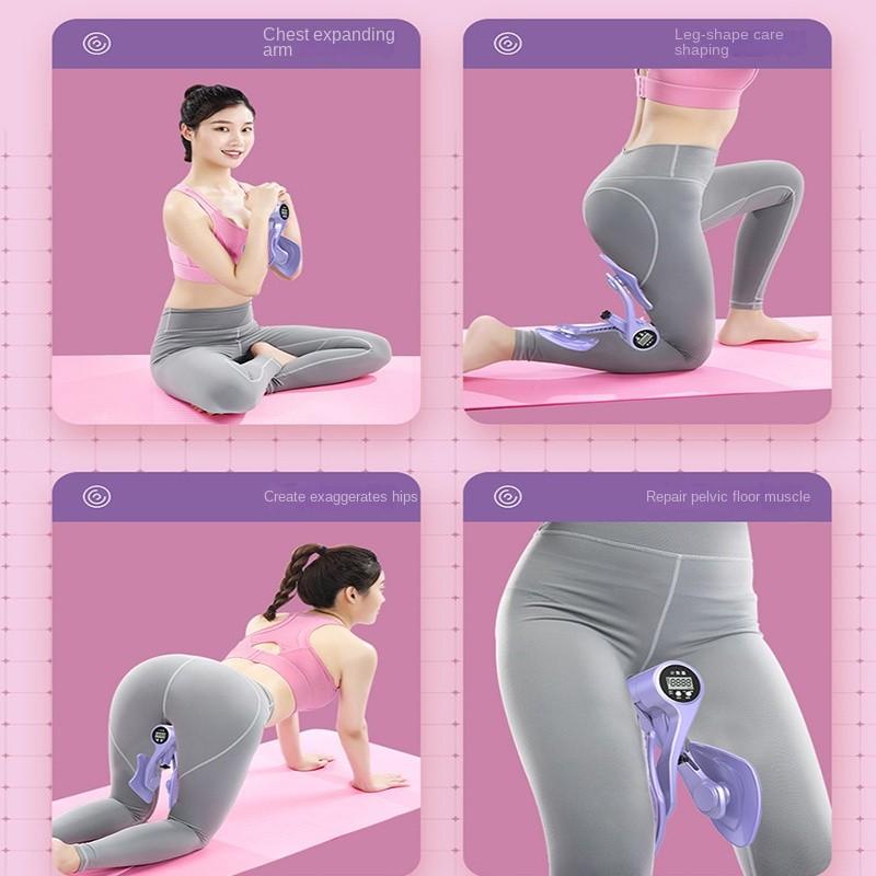 Strengthening Leg Arm Kegel Exerciser Intelligent Thin Leg Trainer Portable Hip Inner Thigh Exercise Equipment