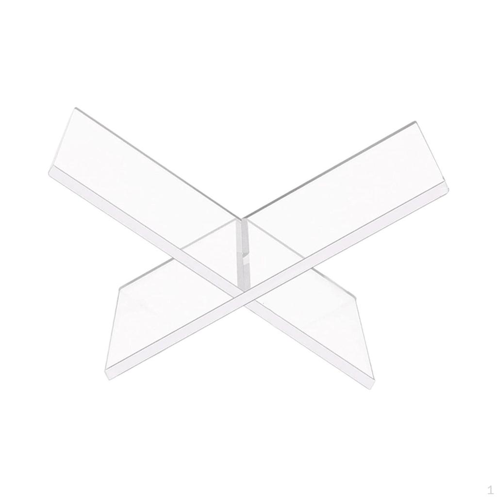 Buchhalter aus Acryl, Leseständer zur offenen Präsentation für Blätter, Handbücher