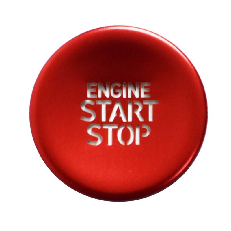 Car One-click Start Stop Button Protective 3d Engine Ignition Panel Trim For Hyundai Tucson Nx4    Hybrid N Line