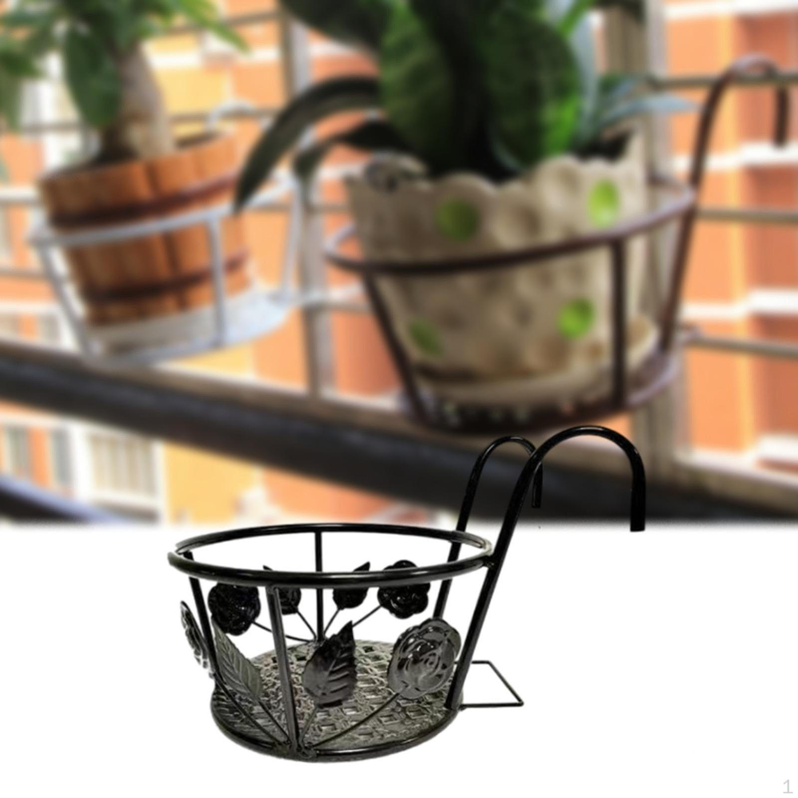 

Держатель горшка для перил, подвесные растения в корзинах Style B