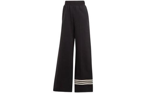 adidas Originals Trefoil Elastic Waist Wide Leg Pants IB7307 XS чёрный
