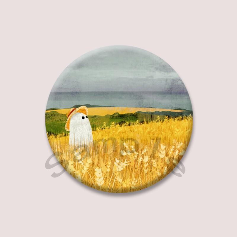 Cartoon Duck Cat with Flag Brooch Creative Funny Animal Words Lapel Pins DIY Backpack Hat Accessories Jewelry Badge for Friends