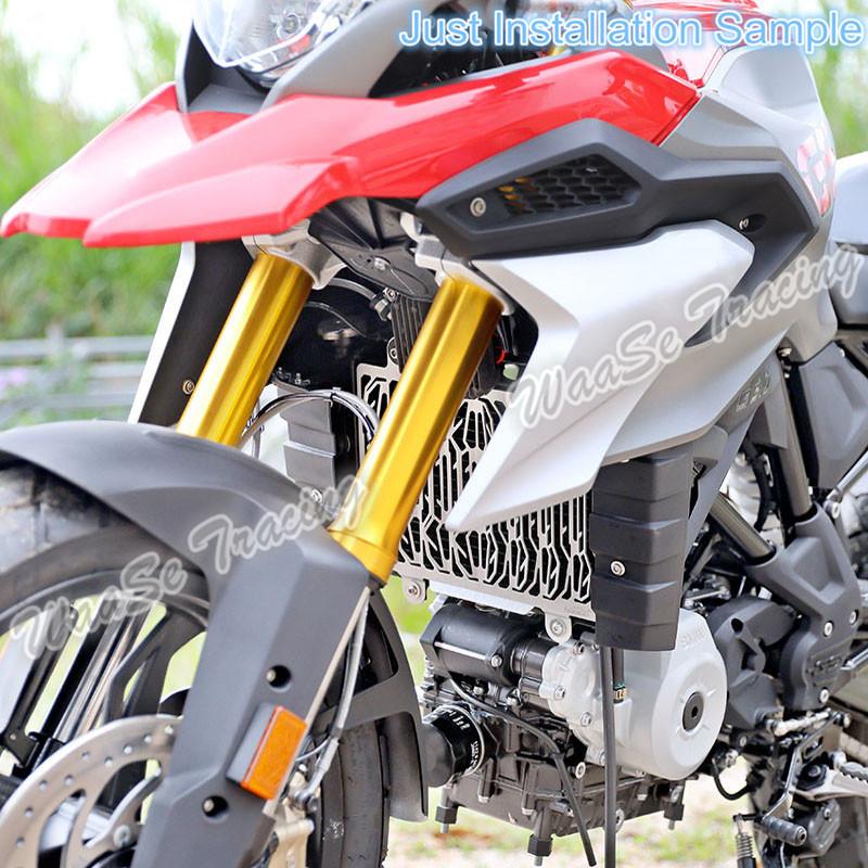 waase For BMW G310R G310GS G 310 R GS 2017 2018 2019 2020 2021 2022 2023 Radiator Protective Cover Grill Guard Grille Protector