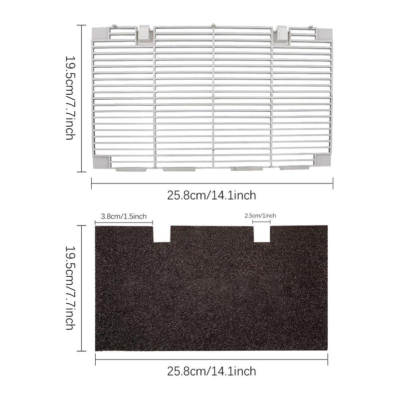 Return Air Grill Air Return Vent Cover RV AC Filter Replacement RV Air Conditioner Cover For RV Air Conditioner