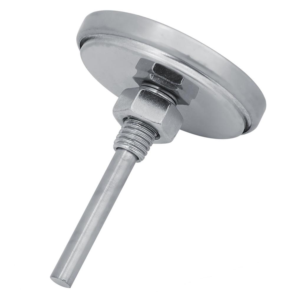 1 Stück Grillthermometer, Hergestellt aus Edelstahl, Kochthermometer 0~120℃ Bimetallisches Grill-Ofen-Thermometer