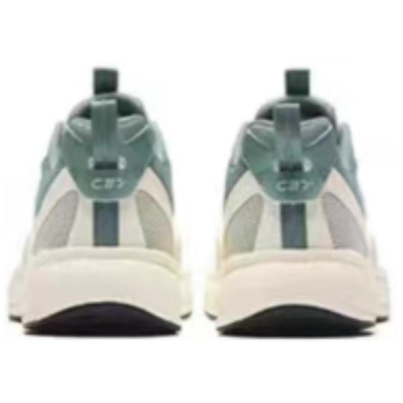 Anta C37+ Anti Slip Wear Resistant Low Top Casual Running Shoes Men's White Green Sneakers 912335537-1