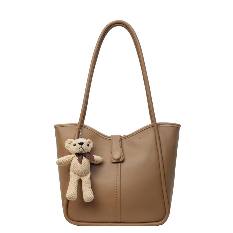 Premium Texture Versatile Commuter Bag Women's 2025 Spring New Large-capacity Simple Casual Shoulder Tote Bag Women