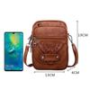 Multi-Functional Soft PU Leather Small Shoulder Bag for Women Vintage Crossbody Bag Cash Purse Cell Phone Bag