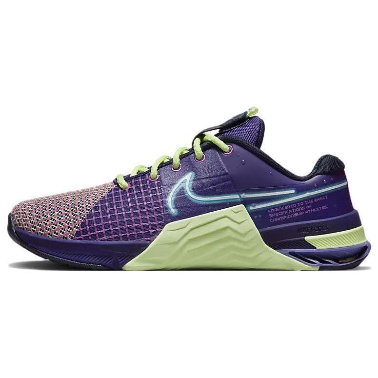 New Nike Metcon 8 Amp 'Deep Purple Barely Volt' Women's DV1168-500