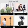 Metal Phone Tripod Mount 360 Smartphone Adapter with 1/4" Cold Shoe Mount Adjustable Cellphone Clamp Stand
