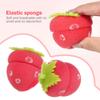 12 PCS Strawberry Hair Curl Sponge Styling Tool Rollers Curly Women Curler Women's