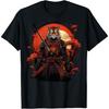 Vintage Samurai Tiger On Japanese Ninja Art Tiger T-Shirt BAOANH Mens Womens Tank Top Sweatshirt Hoodie Longsleeve 1475 Black
