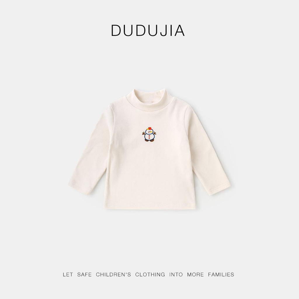 Dudu Home Baby Long-Sleeve Winter T-shirt for Boys & Girls - Children's Base Layer Clothing