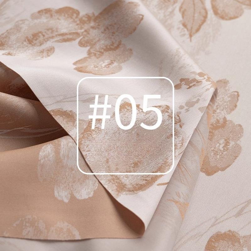 100x140cm Butterfly Yarn Dyed Jacquard Fabric Chinese Style Skirt Clothing Colorful Brocade Handmade Diy Sewing Cloth Material