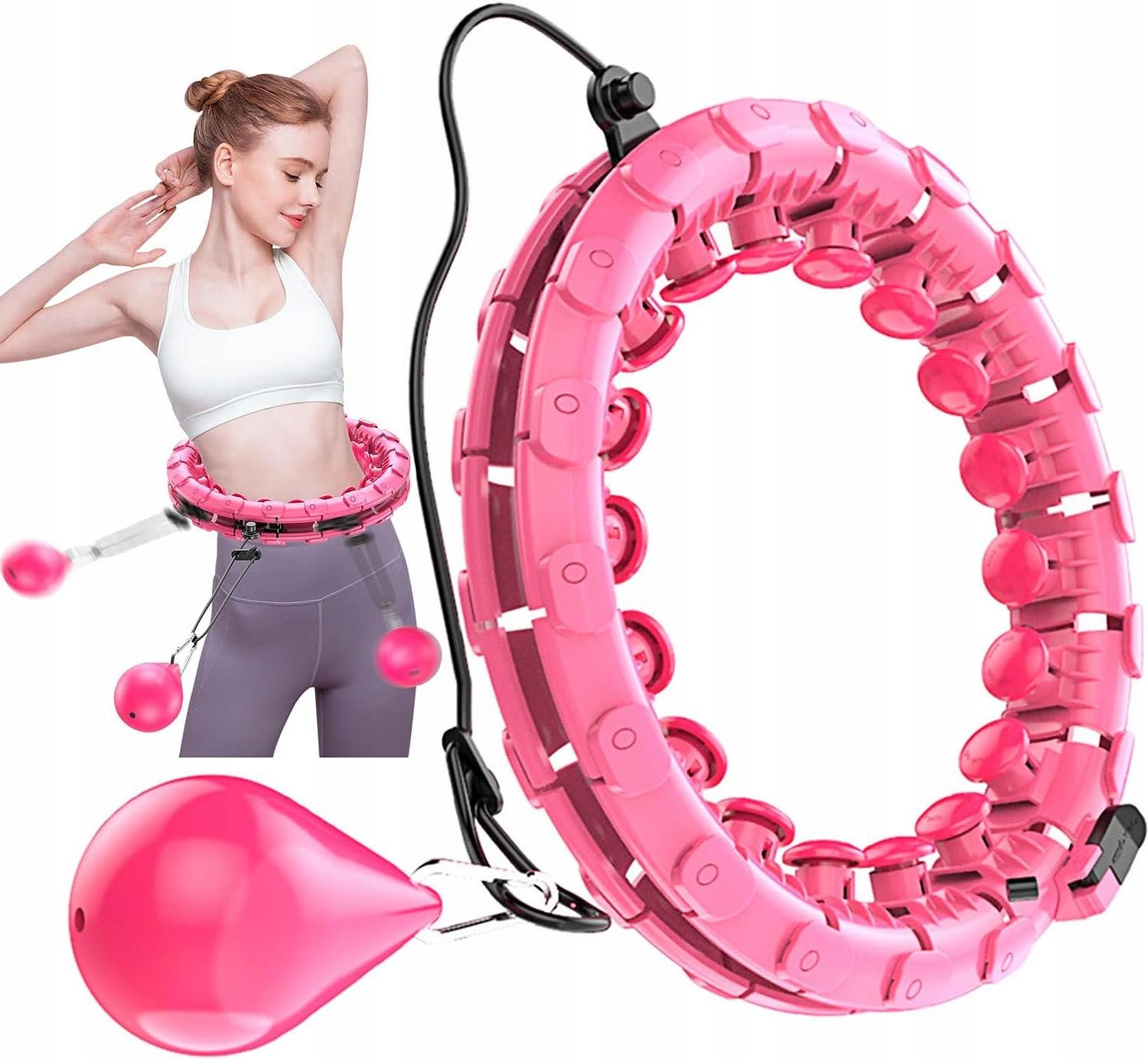Hulahop Z Obciążeniem Odchudzające Modułowe Fitness + Skakanka