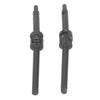 2pcs RC Car Front Rear Drive Shaft for Axial 124 for SCX24 C10 RC Car High Strength Steel RC Drive