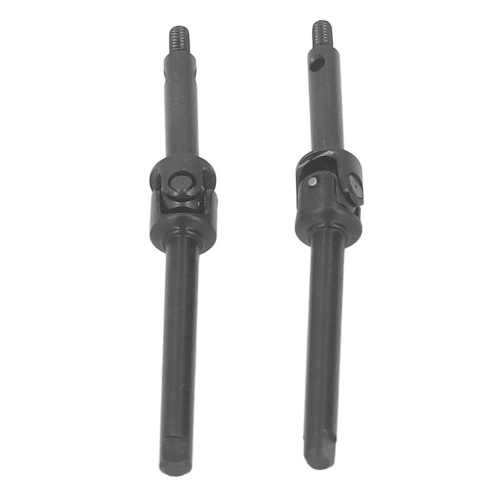 2pcs RC Car Front Rear Drive Shaft for Axial 124 for SCX24 C10 RC Car High Strength Steel RC Drive